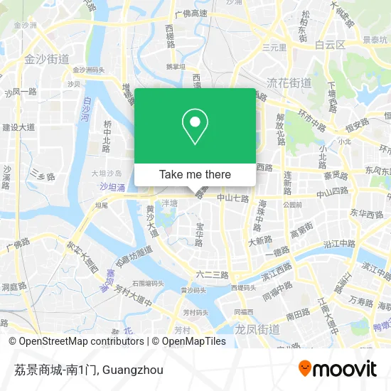 荔景商城-南1门 map