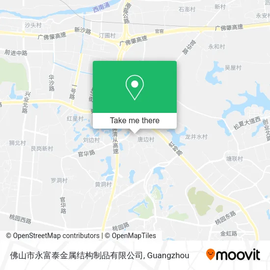 佛山市永富泰金属结构制品有限公司 map