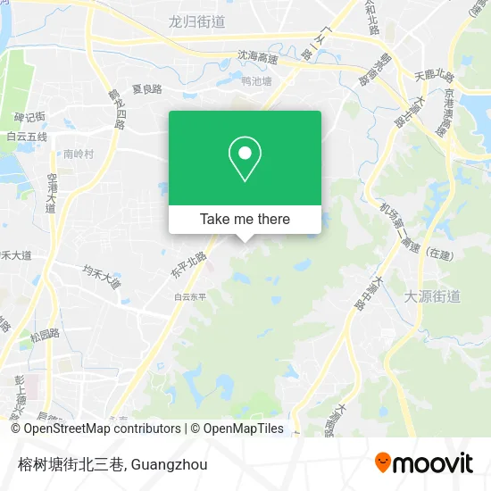 榕树塘街北三巷 map