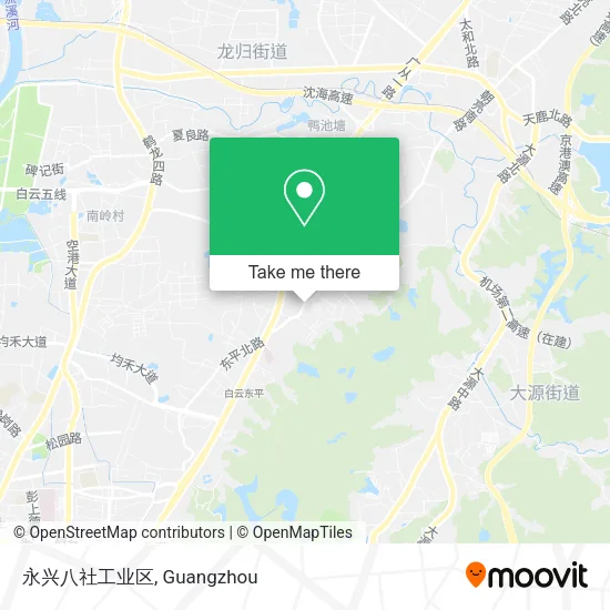 永兴八社工业区 map