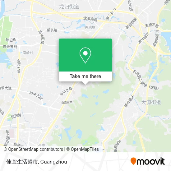 佳宜生活超市 map