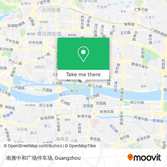 南雅中和广场停车场 map