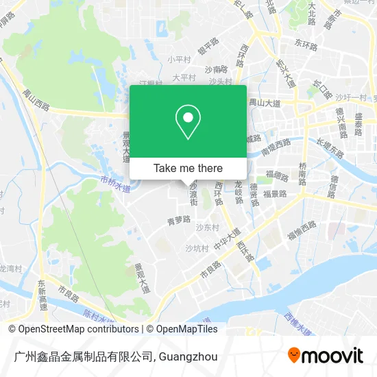 广州鑫晶金属制品有限公司 map