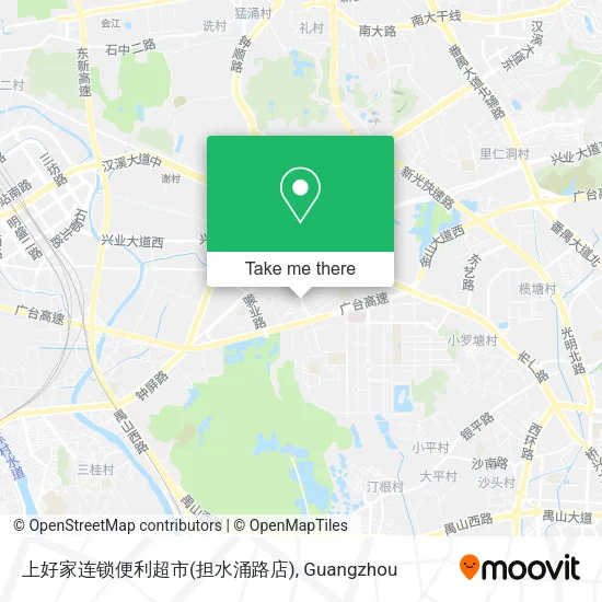 上好家连锁便利超市(担水涌路店) map
