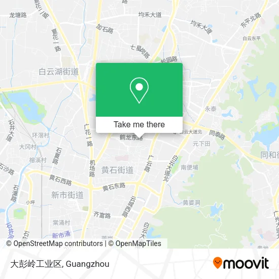 大彭岭工业区 map