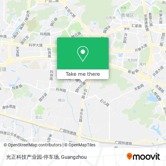 光正科技产业园-停车场 map
