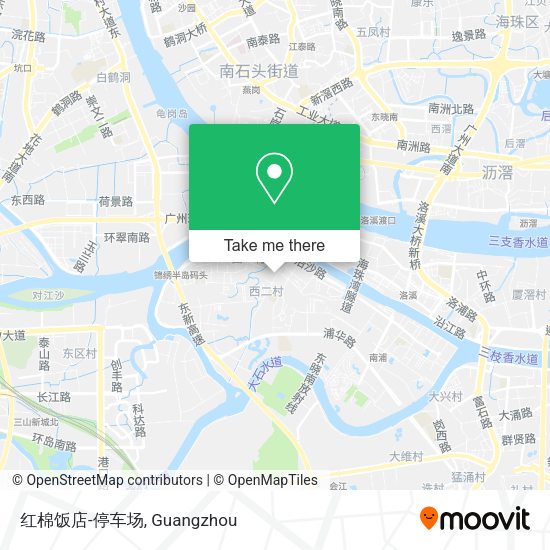 红棉饭店-停车场 map