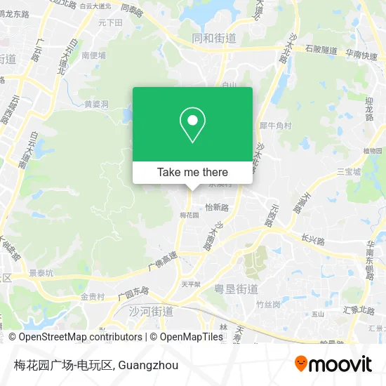 梅花园广场-电玩区 map