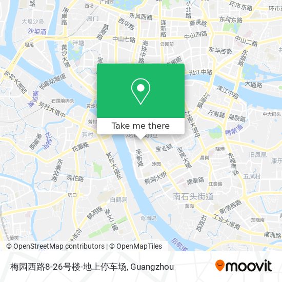 梅园西路8-26号楼-地上停车场 map