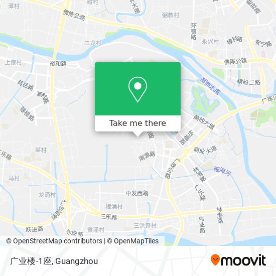 广业楼-1座 map