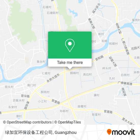 绿加宜环保设备工程公司 map