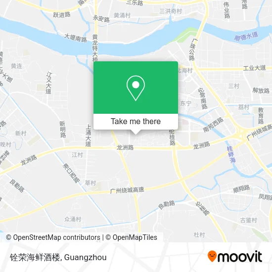 铨荣海鲜酒楼 map