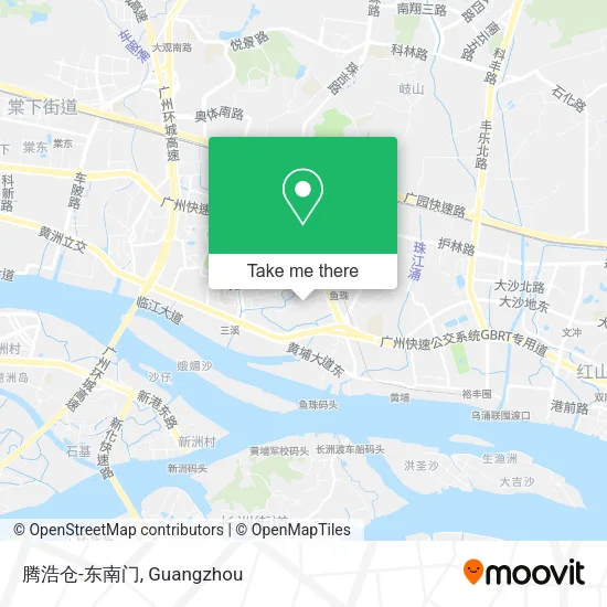 腾浩仓-东南门 map