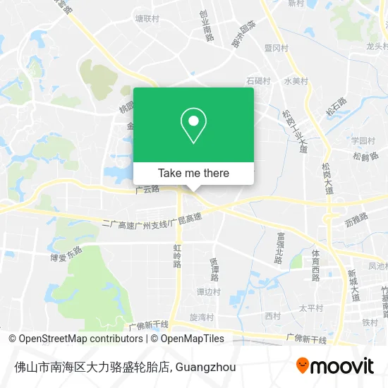 佛山市南海区大力骆盛轮胎店 map