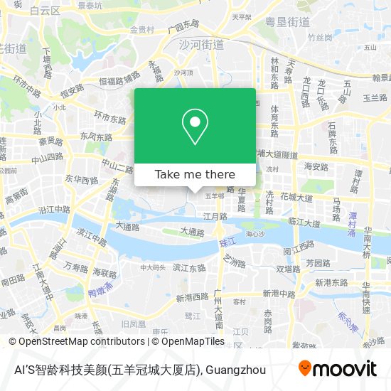 AI’S智龄科技美颜(五羊冠城大厦店) map