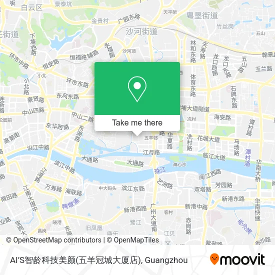 AI’S智龄科技美颜(五羊冠城大厦店) map