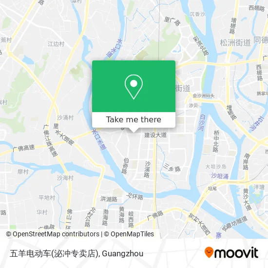 五羊电动车(泌冲专卖店) map
