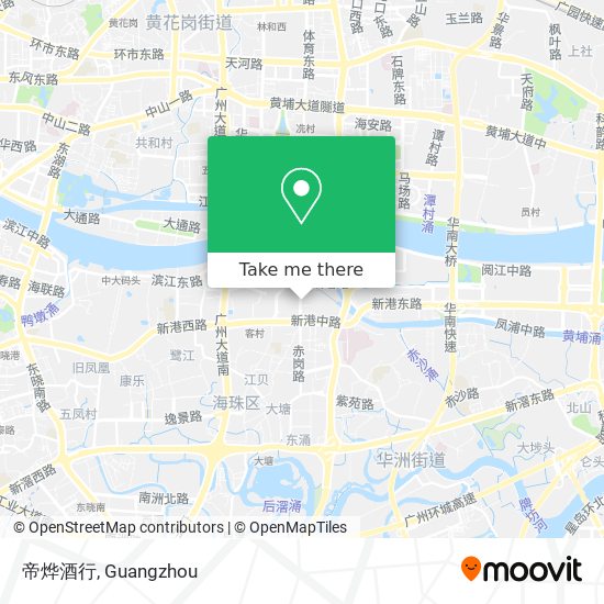 帝烨酒行 map