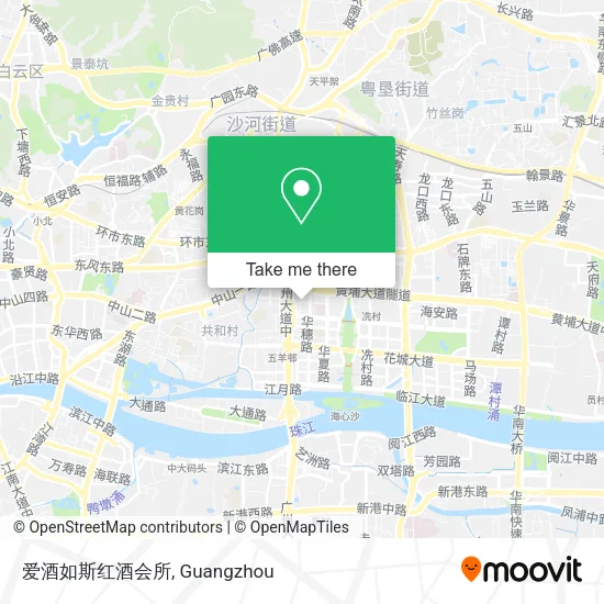 爱酒如斯红酒会所 map