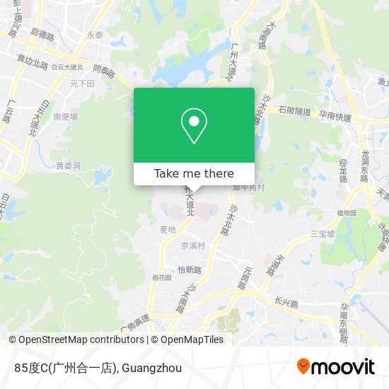 85度C(广州合一店) map