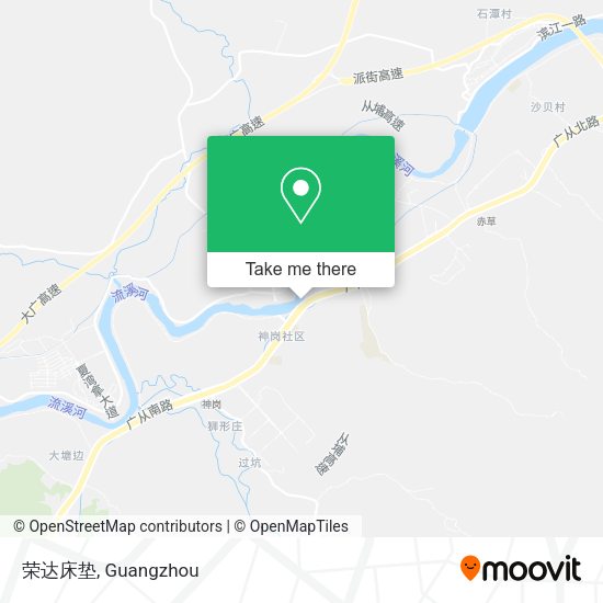 荣达床垫 map