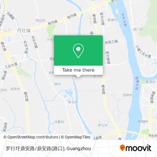 罗行圩鼎安路/鼎安路(路口) map