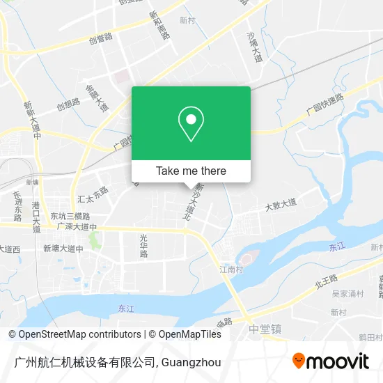 广州航仁机械设备有限公司 map