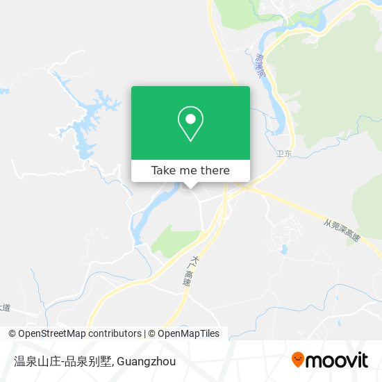 温泉山庄-品泉别墅 map
