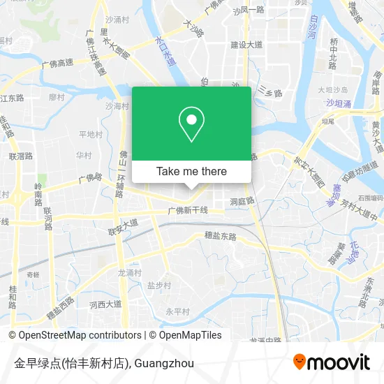 金早绿点(怡丰新村店) map