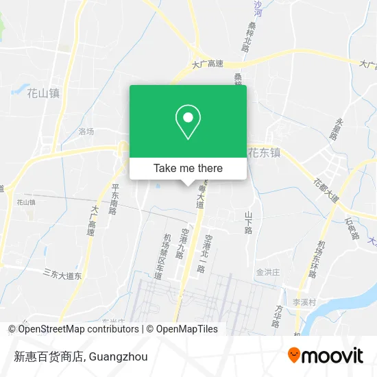 新惠百货商店 map