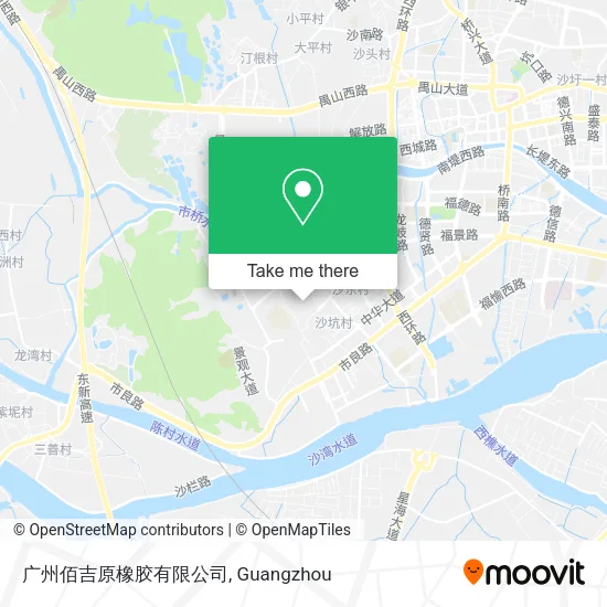 广州佰吉原橡胶有限公司 map