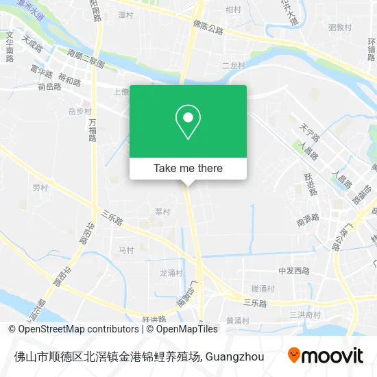 佛山市顺德区北滘镇金港锦鲤养殖场 map
