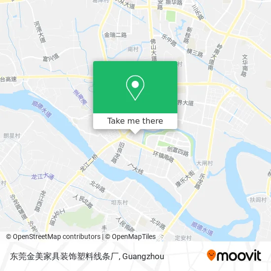 东莞金美家具装饰塑料线条厂 map