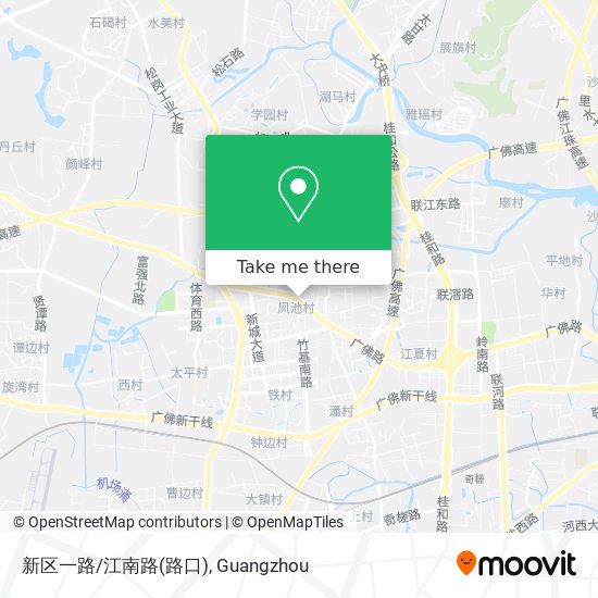 新区一路/江南路(路口) map