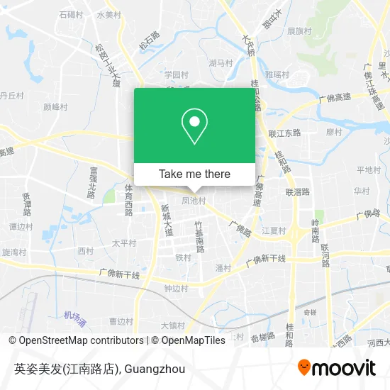 英姿美发(江南路店) map