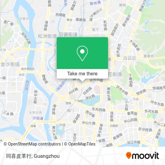 同喜皮革行 map