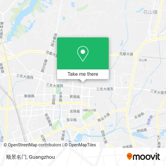 顺景名门 map
