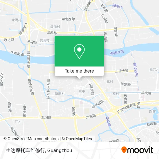 生达摩托车维修行 map