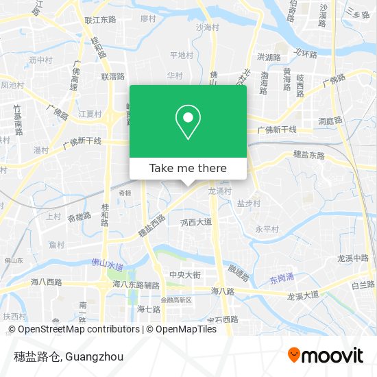 穗盐路仓 map