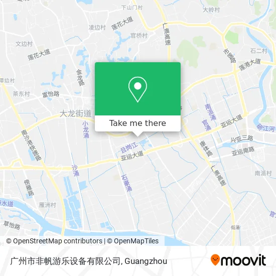 广州市非帆游乐设备有限公司 map