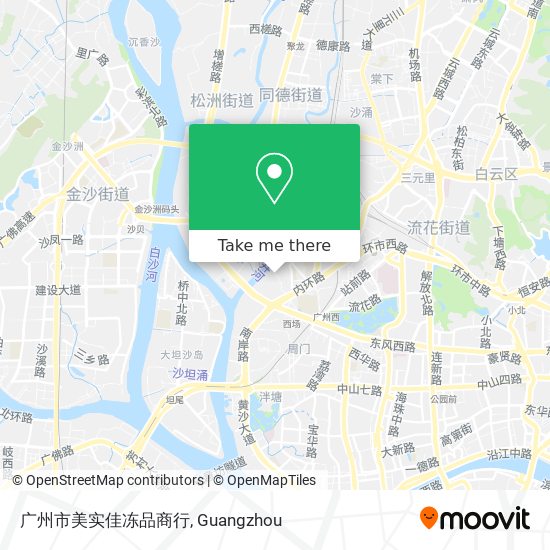 广州市美实佳冻品商行 map