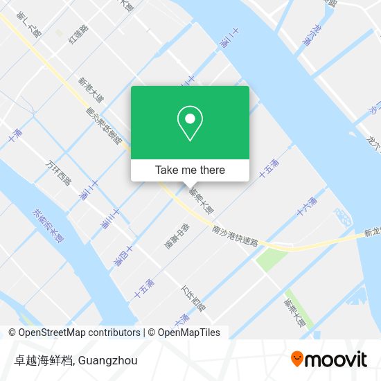 卓越海鲜档 map