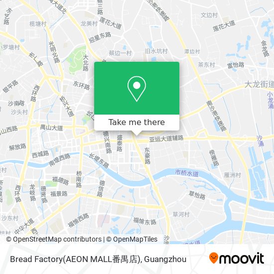 Bread Factory(AEON MALL番禺店) map