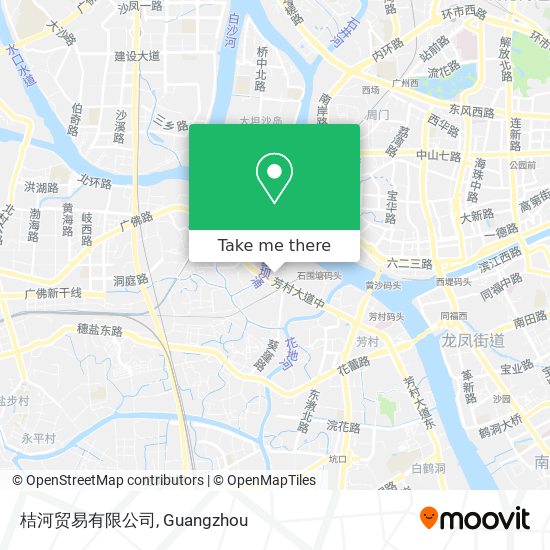 桔河贸易有限公司 map