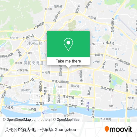 英伦公馆酒店-地上停车场 map