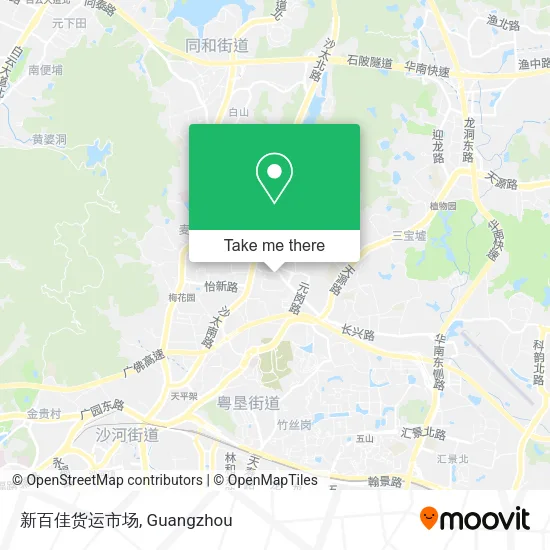 新百佳货运市场 map