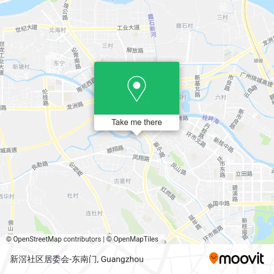 新滘社区居委会-东南门 map