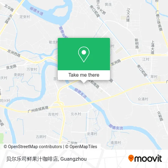 贝尔乐司鲜果汁咖啡店 map