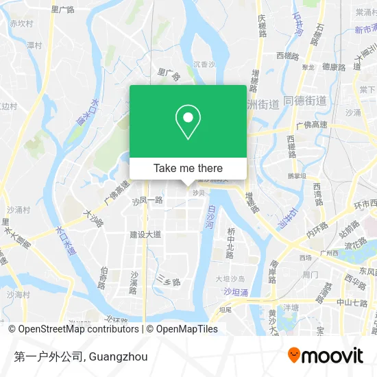 第一户外公司 map