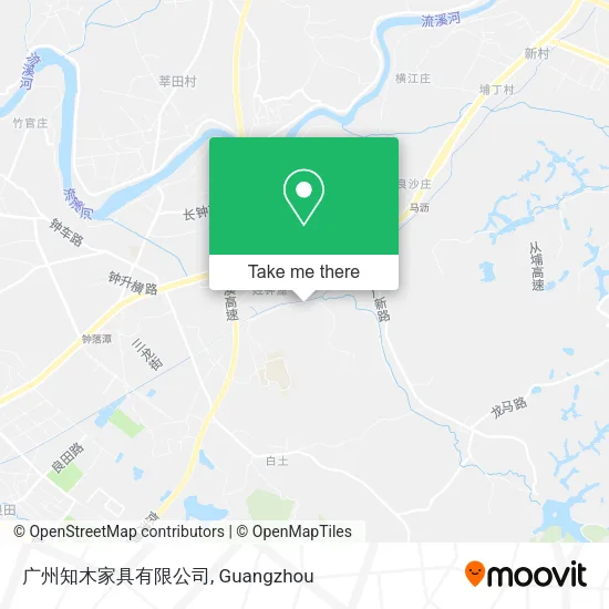 广州知木家具有限公司 map
